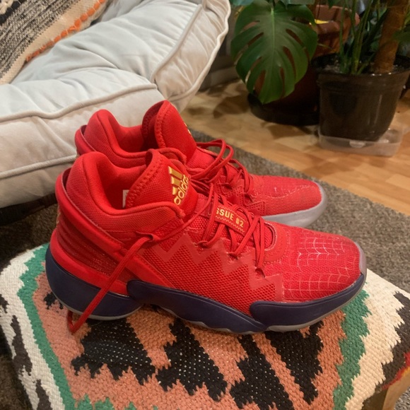 adidas Other - Adidas Issue 2 D.O.N. Marvel Spider-Man Basketball Shoes